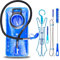 WACOOL Trinkblase mit Reinigungsset, BPA-frei, PEVA, auslaufsicher, 2 l, 2 l