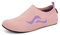 SAGUARO Chaussons Femme Homme Pantoufles Antidérapante Léger Chaussons Maison pour Extérieur Intérieur, Rose 42/43 EU