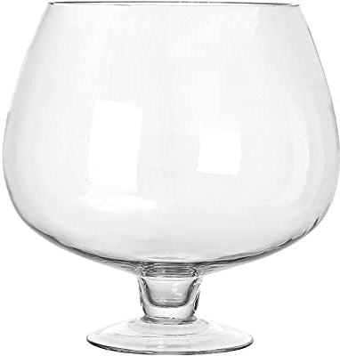 LUOSHUAI WeingläSer Set 2L 3L. Übergroßer riesige Overlord Bierglas Kreative Internet-Berühmtheit Große Kapazität RotweingläSer (Color : Clear 3000ML)