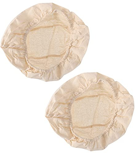 Lurrose Entsafter Beutel 2 Stücke Brot Proofing Korb Tuch Liner Backen Teig K?rbe Abdeckung Sauertough Banneton K?rbe Tuch Liner B?ckereibedarf für Zuhause Küche Oval Haushaltssieb
