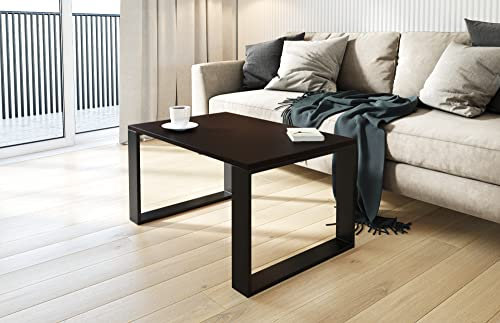 AKKE Couchtisch Wohnzimmertisch Beistelltisch Tisch Für Wohnzimmer Wenge 100 x 60 x 45
