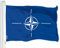 G128 North Atlantic Treaty Org NATO-Flagge,90x150 cm,LiteWeave Pro Serie bedrucktes 150D Polyester,für drinnen und draußen, Messingösen, dicker und langlebiger als 100D 75D Polyester