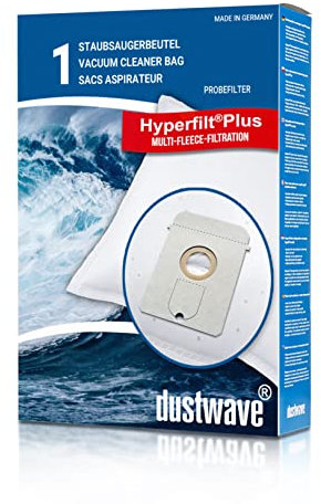 Dustwave® 1 sac d'aspirateur pour AEG Vampyr 7203 Electronic – très efficace, en micropolaire multicouche avec fermeture hygiénique – Fabriqué en Allemagne