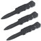 BEHAHAI Plastic Retractable Knife 3pcs Disappearing Dagger Knife Toy Fake Dagger Prop Trick Knife Prank Toy Gift Fake Plastic Blade Magic Tricks Props Joke Toys for Halloween Fool Day Party