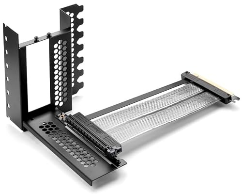 CableMod Compatible Vertical PCI-e Bracket PCI-e 4.0 Edition, HDMI + DisplayPort - schwarz