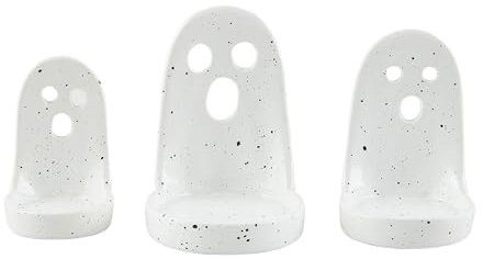 Mud Pie Nested Ghost Teelichthalter, 7 x 11,4 cm