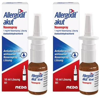 ALLERGODIL akut Nasenspray Doppelpackung (2x 10ml)
