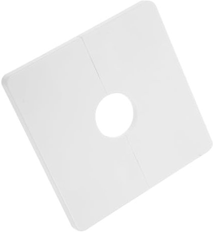 KITANDOVE Rosetten-abdeckung Wandflansch Duschflanschabdeckung Aufklebbare Wandlochabdeckkappe Sanitärflanschabdeckung Abdeckungen Für Löcher