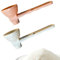 2 Stück Dosierlöffel, Scoop Löffel, Trichterlöffel, Trichter Schaufel für Pulver, Messlöffel Trichter, Trichter Scooper, Slide Scoop Trichter, für Protein Pulver und Milchpulver (Weiß+Rosa)