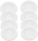 COLLBATH 20pcs Disposable Cat Bowls Slanted Design Paper Material Non-slip Base for Pet Feeding and Water