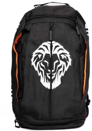 Athletic Club Mochila + Bolsa de Deporte 2 en 1, Negro, 51 x 29 x 22 cm, Asas ocultas, Bolsillos Múltiples, Producto Oficial