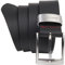 Pierre Cardin Leder-Gürtel Herren 40 mm breit, Gürtel Herren Vollledergürtel schwarz/braun, Größe/Size:120, Farbe/Color:schwarz