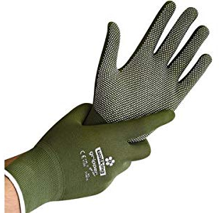 HYGOSTAR GANTS DE TRAVAIL GRIPPER, VERT, XL