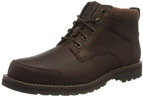 Timberland Larchmont II Chukka, Stivali Uomo, Marrone ( Dark Brown Nubuck), 43 EU