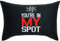 EXPRESS-STICKEREI Lustiges Dekokissen You Are IN My Spot Wohnzimmer Deko Kissen TBBT Sheldon Zierkissen für Büro Polsterüberzug für Sofa Entrepreneur Geschenk für Office | 40x60cm | schwarz