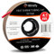 Wirefy Gaine Thermorétractable Etanche 6,4 mm - 4:1 Tube Thermoretractable à Double Paroi - Revêtement Adhésif - Gaine Thermo - Rouge - Rouleau de 15 m