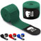 Bandagen Boxen 5 Meter Halbelastisch und mit Daumenschlaufe. Box Bandagen für Männer und Frauen (Kickboxen, Muay Thai, MMA, Kampfsport, Fitboxen). Atmungsaktive Boxing Bandage (Grün)