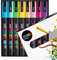 Posca PC-3M Lot de 8 marqueurs à peinture 0,9-1,3 mm Tons printaniers dans une boîte cadeau