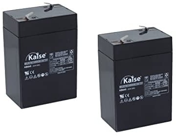 Kaise Batterie au Plomb AGM VRLA 6 V - 4,5 Ah/Modèle KB645 F1 / 2 unités