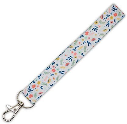 AVERY - Porte-clé pré-imprimé Floral avec mousqueton 2cm (4832F)