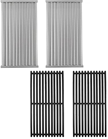 BBQration 43,2 cm Grillstrahler und Grillrost für Charbroil TRU-Infrared 463642316 463644220 463632320 463675016 463644220 G362-2100-W1, Ersatzteile für Charbroil 466 32455 18 463675016P1