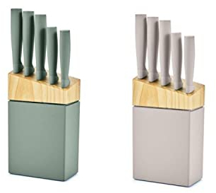 DKD Home Decor Set de Cuchillos, Estándar