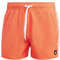 adidas Herren 3-Stripes CLX Very-Short-Length Swim Shorts, App Solar Red/White, M