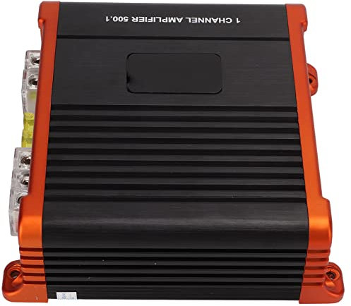 Amplificatore a 1 Canale, Amplificatori Multicanale per Veicoli, Amplificatore Mblock per Auto a 1 Canale 500 W 2Ω 300 W 4Ω 10Hz‑300Hz Universale per Auto