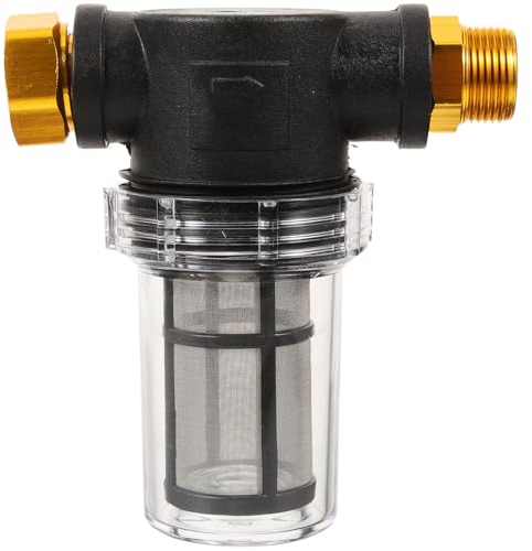 YARNOW Schlauchfilter Waschmaschinen-Wasserfilter Waschmaschinenfilter Waschmaschinenschläuche Sauberer Wasserfilter Wasserfilter Für Gartenwaschmaschine Wasserfilter Anhang