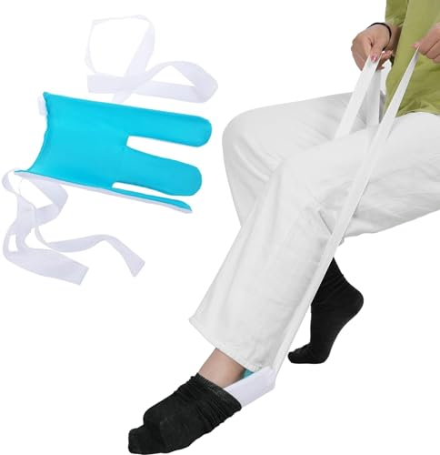 Sock Aids for Putting Socks On and Off Helper Aids Tool Disabled Aids Sock Helper Aids Tool Pull Up Assistance Help Sock Pulling Assist Device for Elderly Pregnant Diabetics Disabled