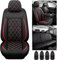 Full Set Auto Sitzbezüge für Hyundai Tucson Line(Nx4)/Tucson Plug-In Hybrid(Nx4)/Tuscani(Gk), Wasserdichter Leder-Autositzbezug, Seasons Protectors VerschleißFest, 5-Sitzer Autositzbezug Universal ( C