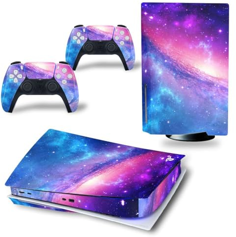 Wonhomke Himmel Design PVC Aufkleber für PS5 Disk Edition - Vinyl Skin Decal (PS5-014)