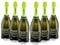 Canti - Prosecco D.O.C. Sparkling Extra Dry Millesimato, Organic Wine 11%, Italian Glera Grape Variety from Veneto, Sweet and Fresh Taste, 6x750 ml