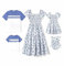 PATPAT Familien Outfits Set Kurzarm Boho-Stil, Partnerlook Mutter Tochter Kleid, Passende T-Shirt & Mutter Kind Kleider Mama Tochter Kleidung Sommer, Couple Paare Damen XL