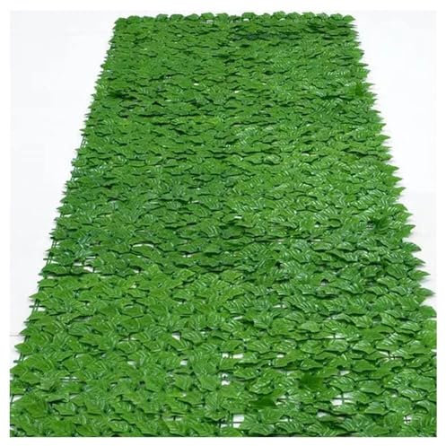 Sichtschutz Grüner Zaun Efeuzaun Gartenzaun Balkonsichtschutz 1x5m 1x10m Künstliche Efeu Hecke Paravent Balkonverkleidung Mit Umreifungsband Seitenmarkise Sichtschutzwände Ohne Bohren(Size:1x3m)