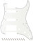 Banworks 3-lagiges Strat HSS Schlagbrett, 11-Loch E-Gitarren-Schlagbrett, SSH Schlagplatte für USA/Mexican Modern Style Standard Stratocaster ST JT/HB-02, Vintage Weiß