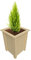 GoodFreshDecor Macetero Madera Jardinera Maceta Exterior Interior Jardín Terraza Balcón Cuadrado Decoración 40 x 40 x 54,5 cm