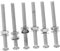 MERRYHAPY 6pièces Lot de Vis De Rechange pour Échelle De Piscine Fixation Inoxydable Boulons pour Escalier De Piscine Hors Sol
