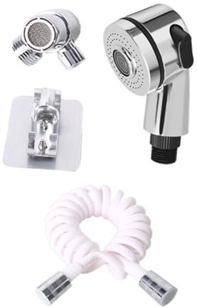 Homoyoyo 1 Set Doccia Shampoo Doccia Portatile Testa Interruttore Cavalletto Rubinetti Della Vasca Da Bagno Soffione Doccia Rubinetto Flusher Bagno Doccia Supporto Della Testa Tubo Lavello