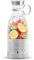 FreshJuicer, Portable Blender for Shakes and Smoothies 350ML, Rechargeable Personal Smoothie Maker with USB Wireless Charger, Perfect for Travel, Gym, and Office (WHITE) (WHITE)