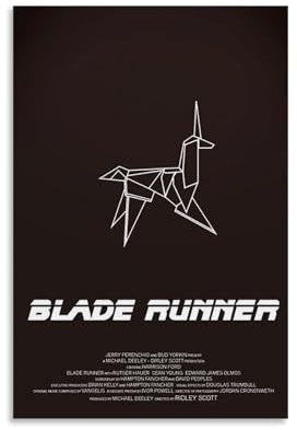 KAOTRPZH Blade Runner Movie Selection Poster Poster Dekorative Malerei Leinwand Wandkunst Wohnzimmer Poster Schlafzimmer Malerei 08x12inch(20x30cm)