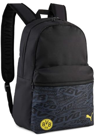 PUMA Rucksack Sportrucksack BVB Culture Backpack Puma Black - Faster Yellow schwarz