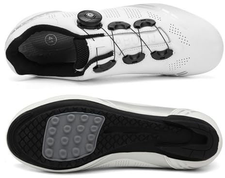 Mateju Fahrradschuhe Herren Damen Ohne klick, 36-47EU Fahrradschuhe Herren Damen mit Gummisohle rutschfeste Atmungsaktive No-Lock für Outdoor Radschuhe