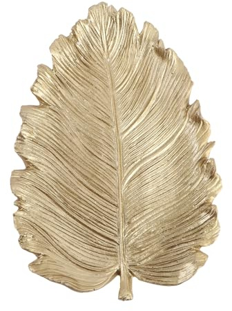 AKOOSY Vassoio Porta Gioielli Mini Vassoio Oro a Forma Di Foglia Espositore Anelli Organizer Gioielli Per Casa E Decorazioni Eventi Special