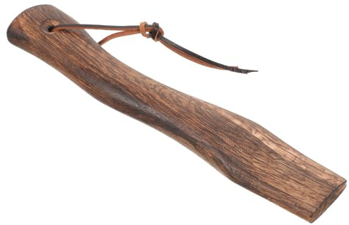 AKOOSY Holzstiel Beil Ersatz aus Robustem Hickory Gebogener Ergonomischer Griff Widerstandsfähig und Komfortabel für Holzarbeiten und Camping