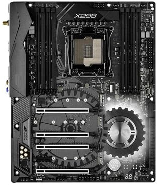 motherboard Fit For ASRock X299 TAICHI LGA 2066 I9-10900X 9900X 7960X 7900X I7-9800X I7-7800X CPU 8xDDR4 3xM.2 NVME ATX Scheda madre
