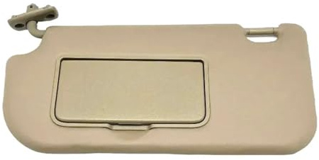Visera Solar Parasol Derecho con Espejo para KIA para Sportage KM 2004-2009 reemplazar(Left Beige)