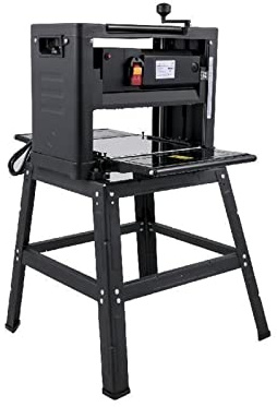 12,5 pouces 2000W électrique table de rabot à bois portable anti-poussière alimentation automatique machine à raboter le travail du bois