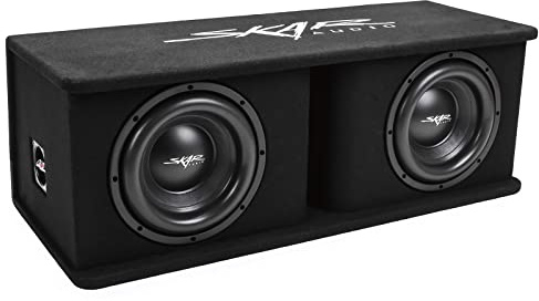 Skar Audio 2400W Sdr Series Vented Subwoofer Enclosure | SDR-2X10D4, Dual 10 D4 Loaded