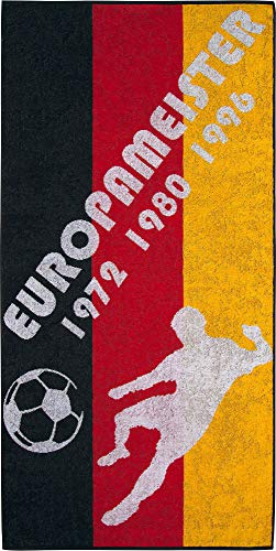 Dyckhoff Duschtuch Deutschland Europameister 2024 Größe 70x140 cm 100% Baumwolle Handtuch